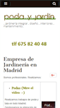 Mobile Screenshot of podayjardin.com