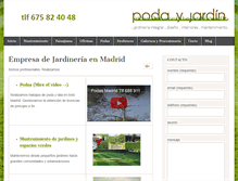 Tablet Screenshot of podayjardin.com